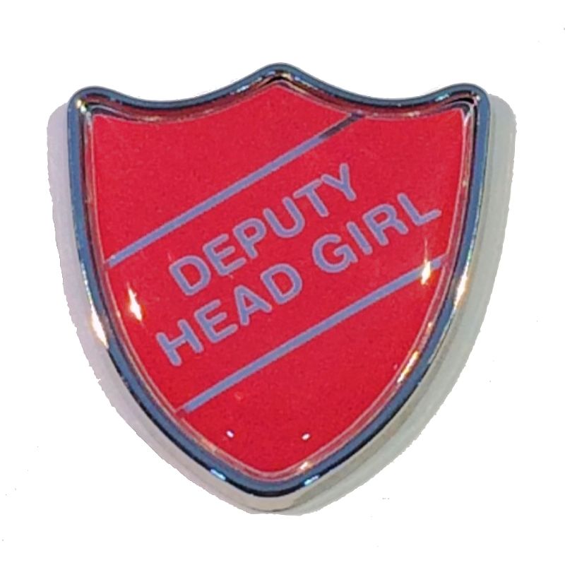 DEPUTY HEAD GIRL shield badge